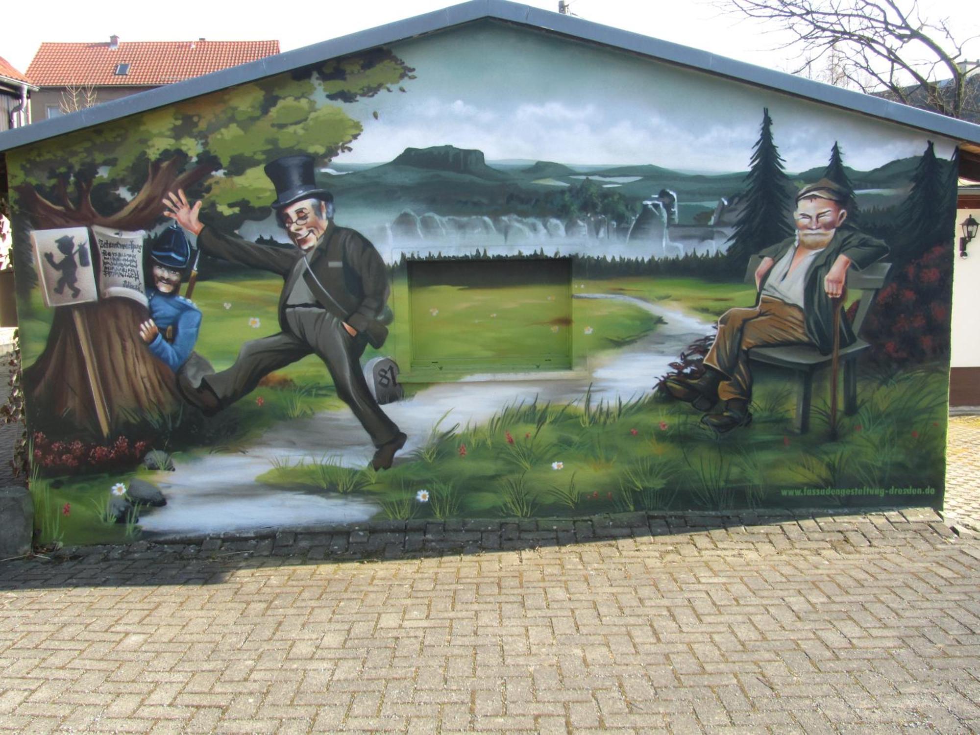 Ferienwohnungen im Landstreicherhaus Stolpen Exterior foto